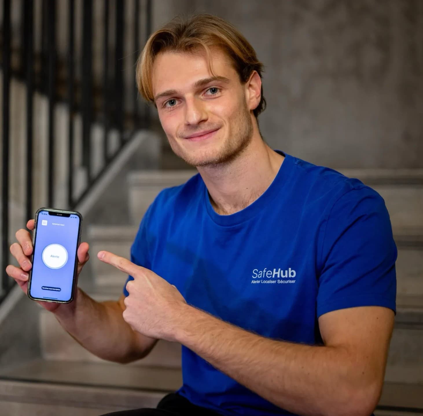 Tristan Groene, co-fondateur de SafeHub